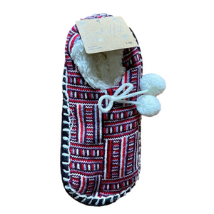 🎅 NWT SOCK HUB women’s large ankle slipper soft and warm no skid bottom